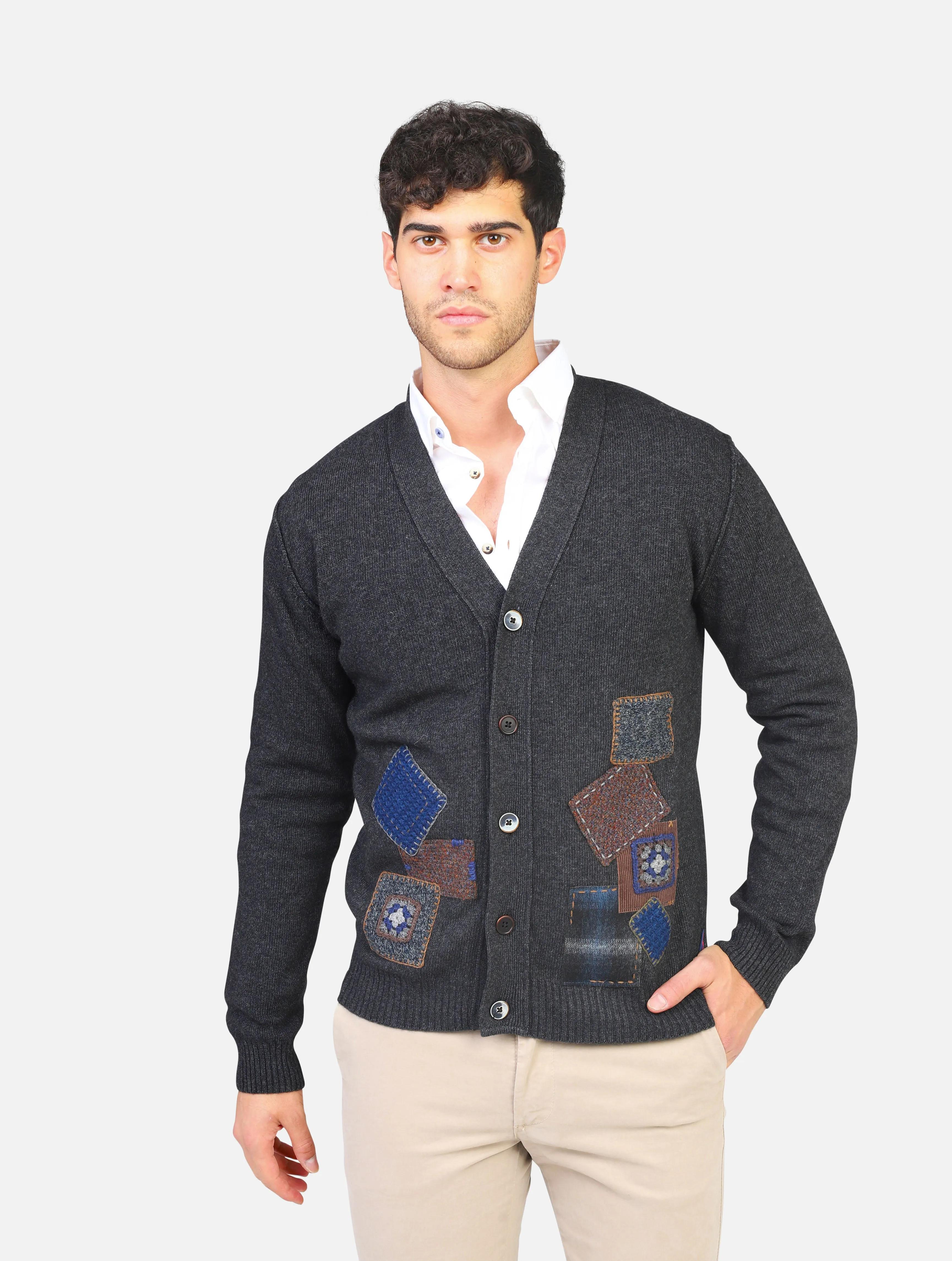 cardigan BOB - KONNORSR003ANTRACITE
