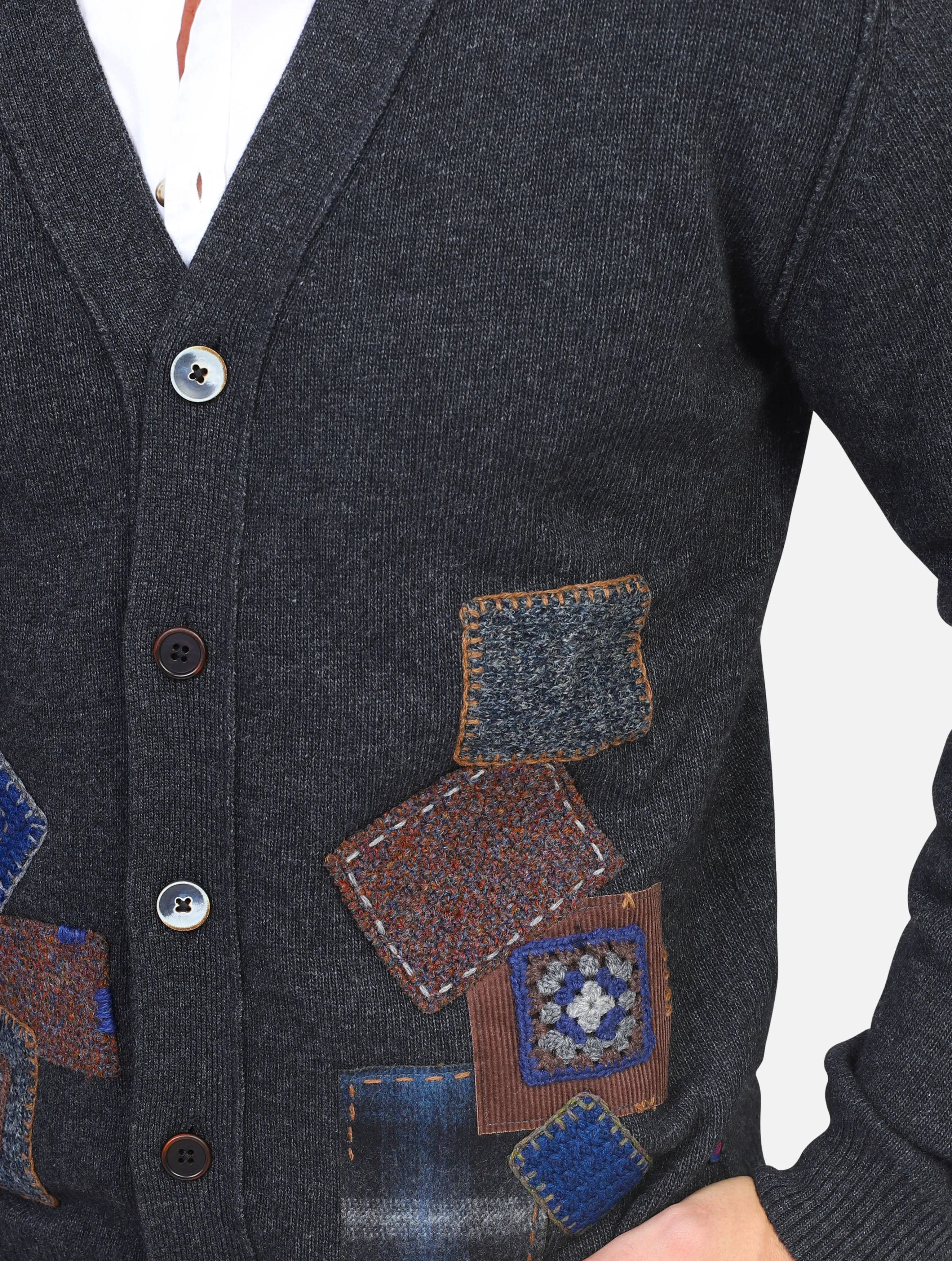 cardigan BOB - KONNORSR003ANTRACITE