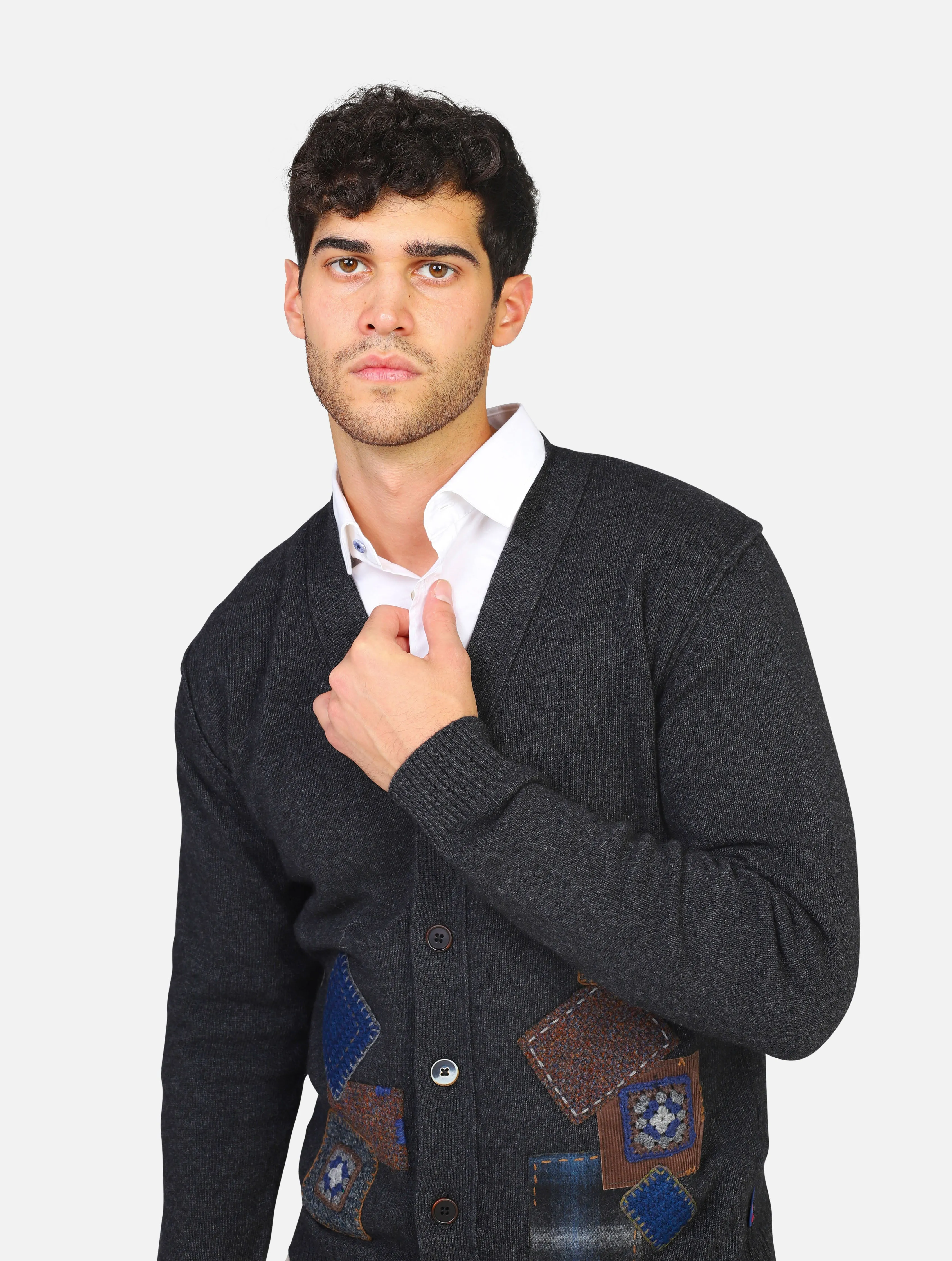 cardigan BOB - KONNORSR003ANTRACITE