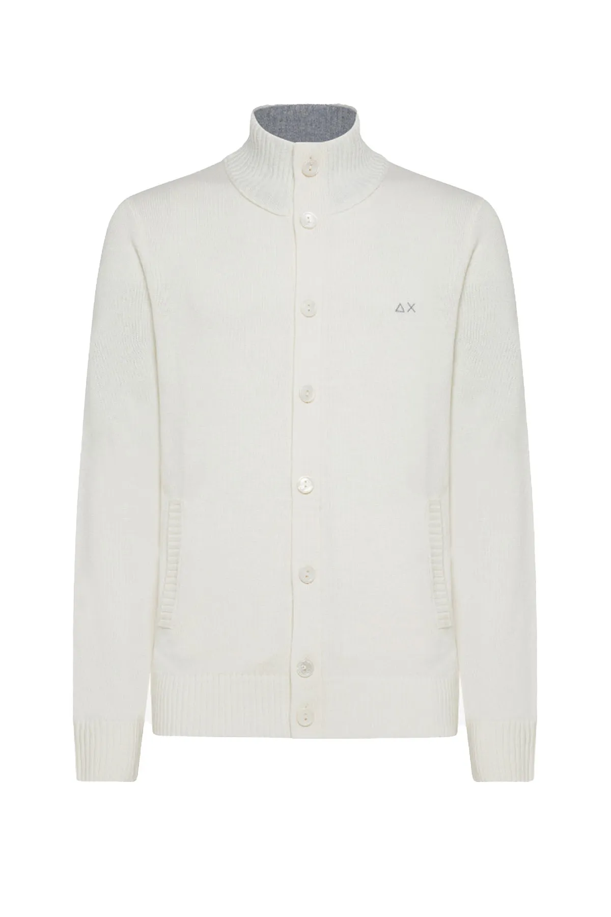 Cardigan Collo Alto SUN68 da uomo