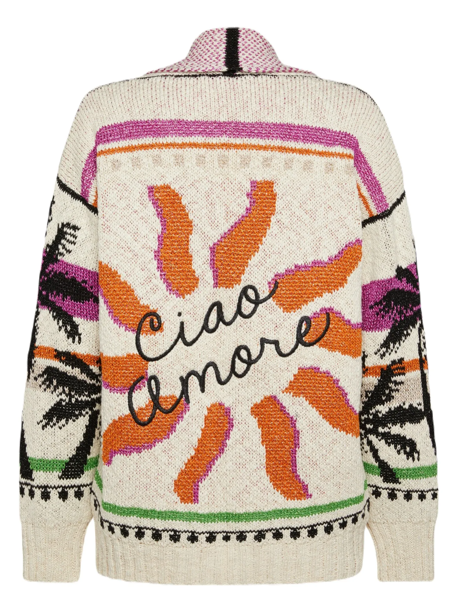 CARDIGAN JACQUARD GIADA BENINCASA DONNA 040901