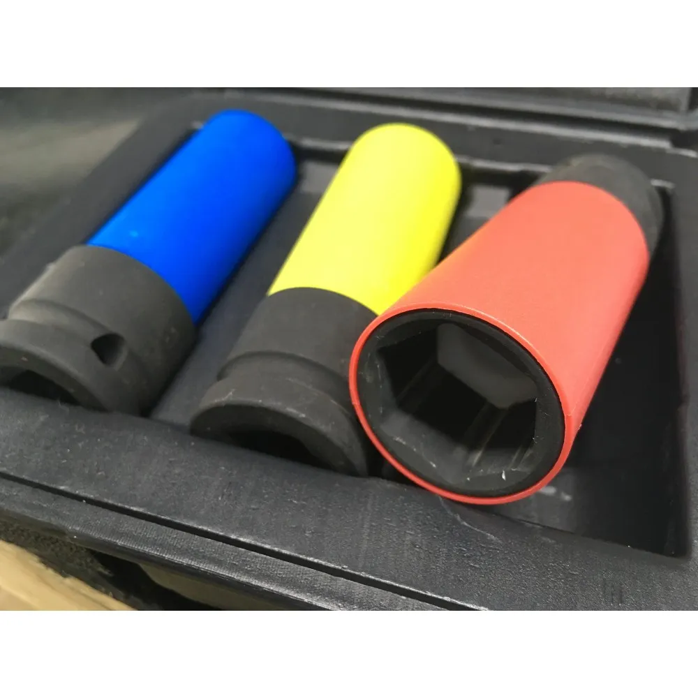 CASSETTA 3 BUSSOLE PER DADI RUOTE CON RIVESTIMENTO IN TEFLON 1/2 BETA 720LC/C3