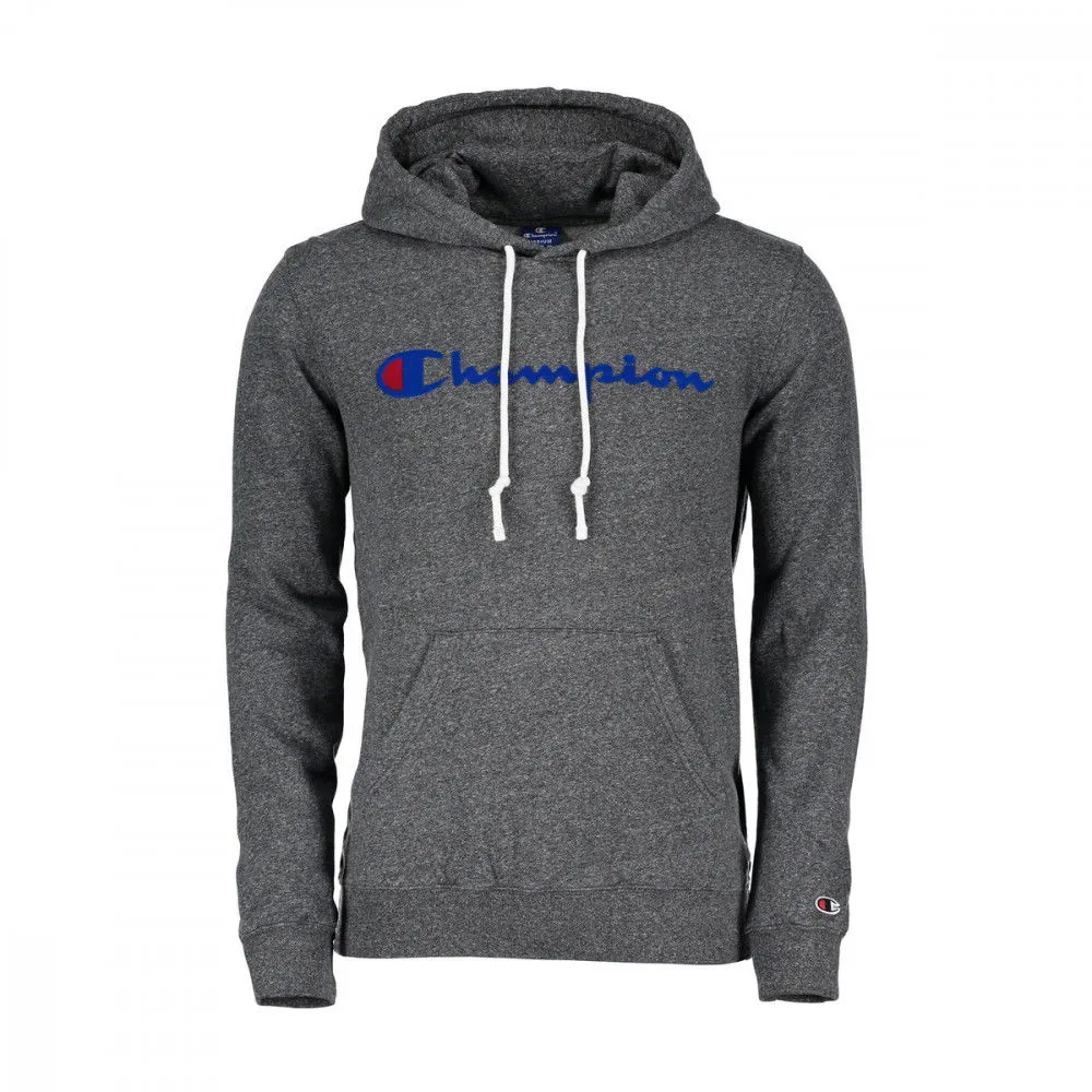 CHAMPION FELPA CON CAPPUCCIO LOGO GRAFICA