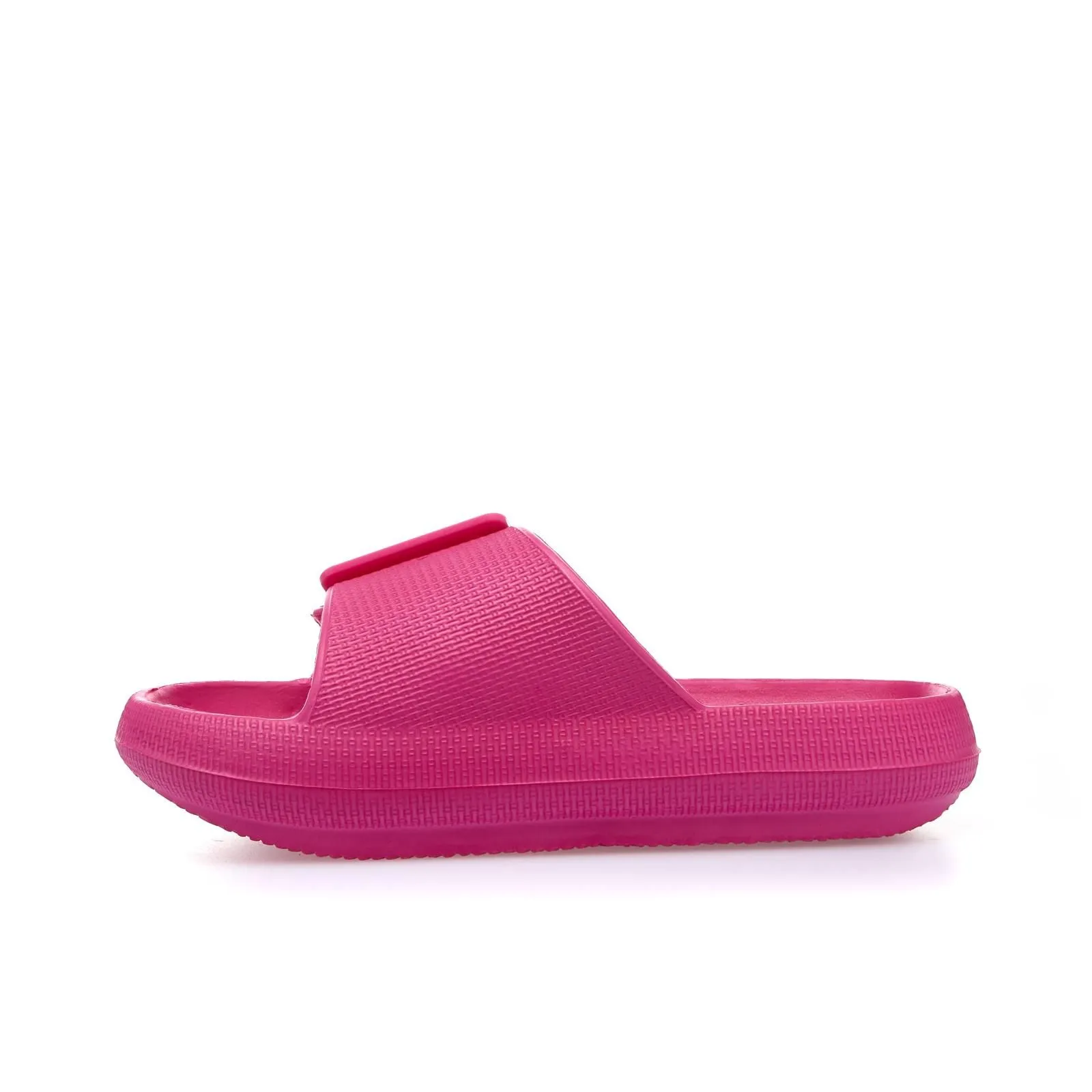 Ciabatte fucsia da mare in gomma con fibbia