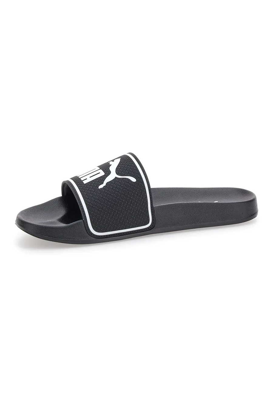 Ciabatte Nere In Gomma Con Fascia Puma Leadcat 2