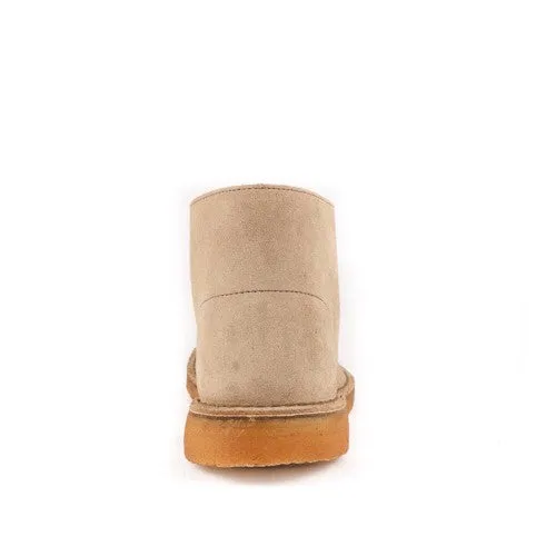 Clarks Stivale chukka Clarks Desert Boot in camoscio beige (Wolf suede - Taglia 11 UK)