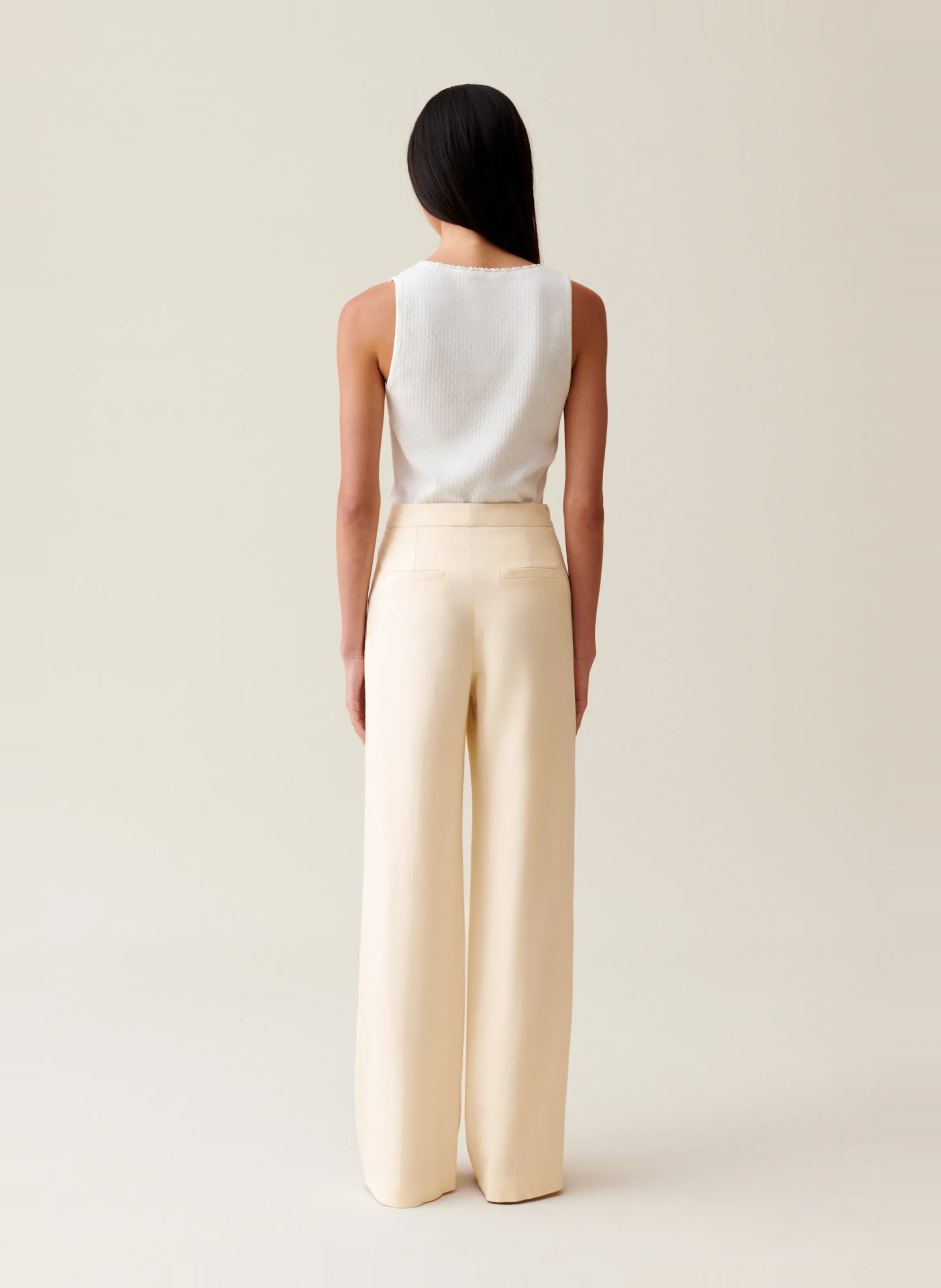  CLAUDIE PIERLOT   Pantalone dritto | Bianco