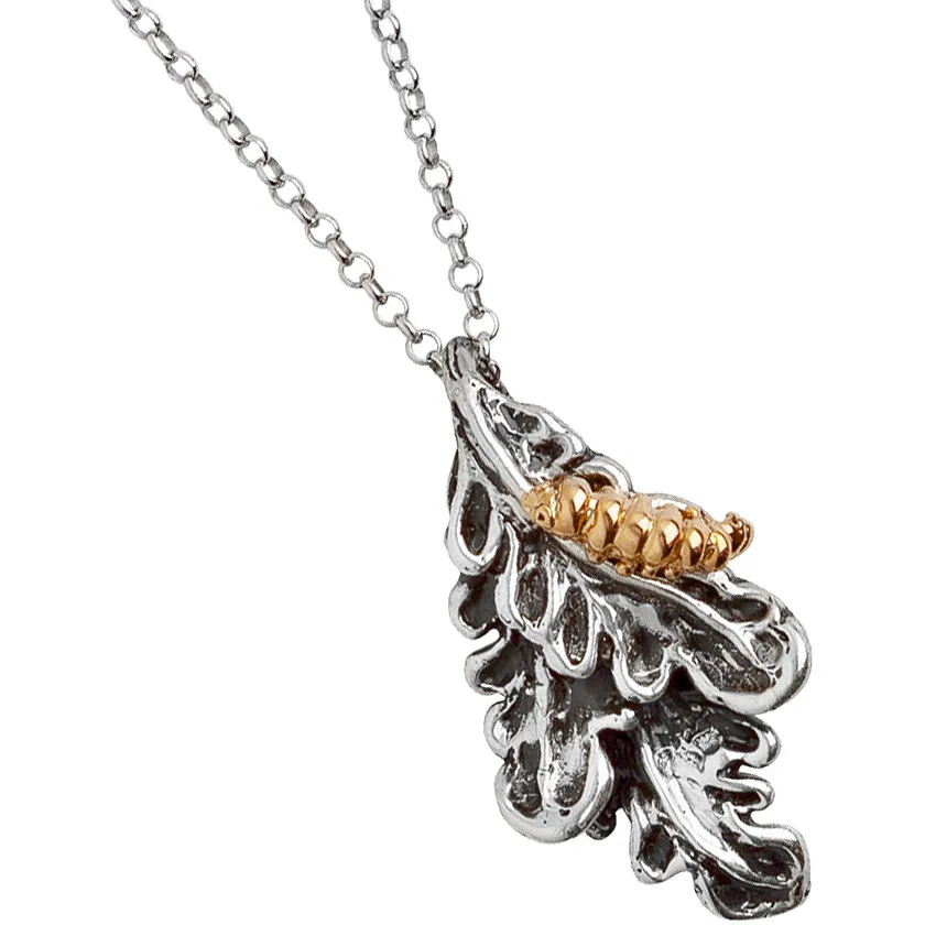 collana Argento 925 con Pendente donna Bottega Boccadamo Verde Carezza