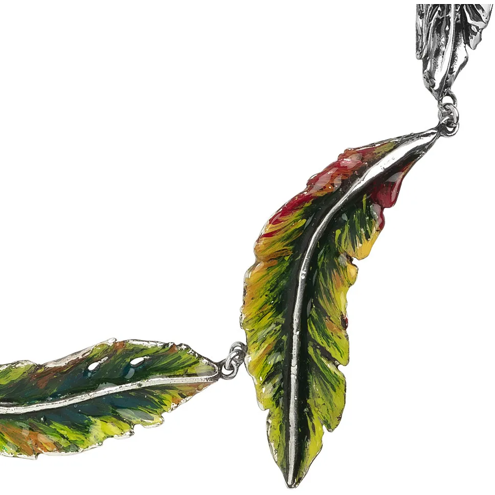 collana donna gioielli Bottega Boccadamo Verde Carezza