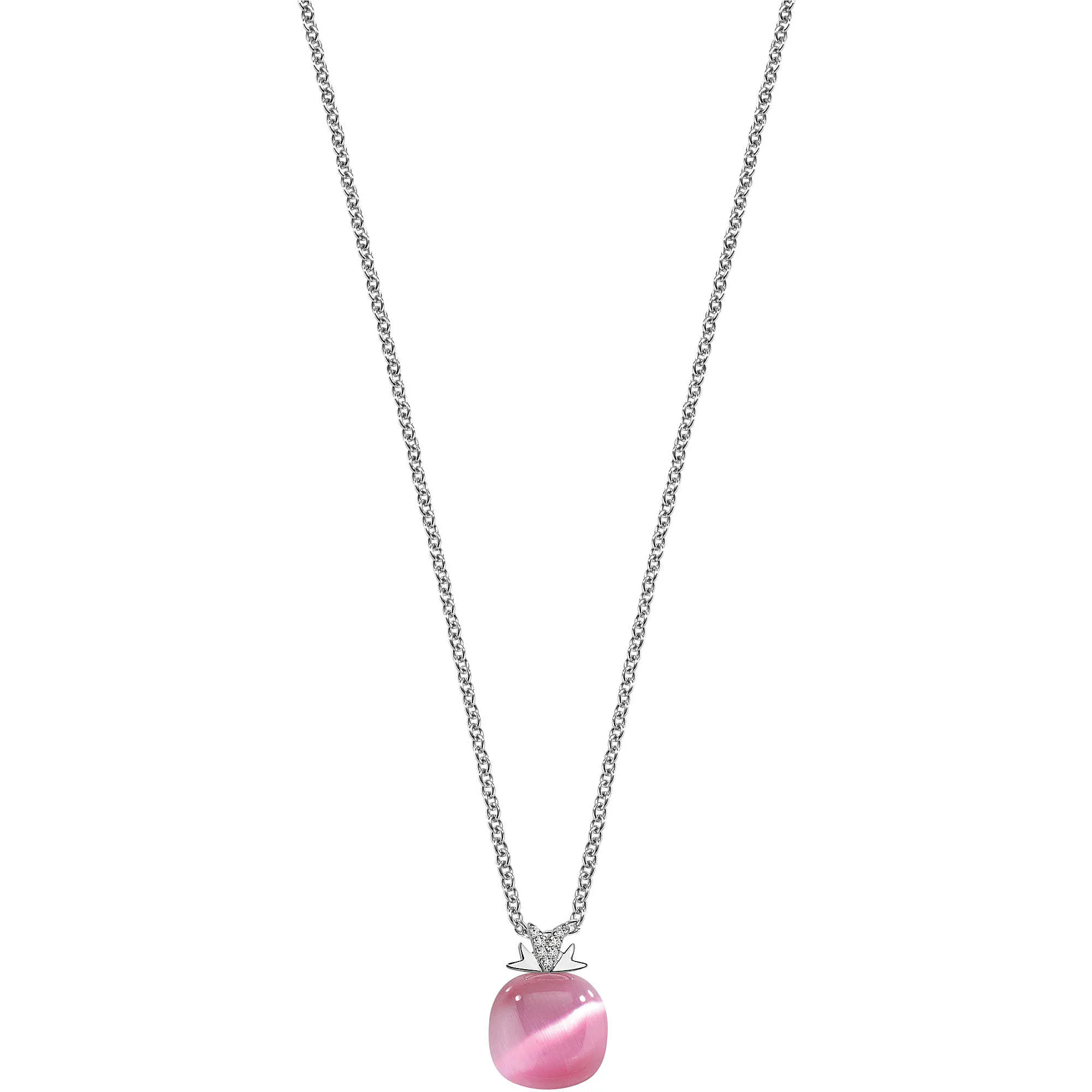 Collana Morellato Gemma ARGENTO con PIETRA ROSA SAKK54