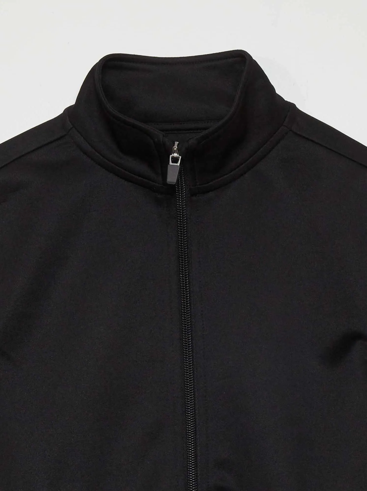 Completo joggers felpa con zip + pantaloni - nero