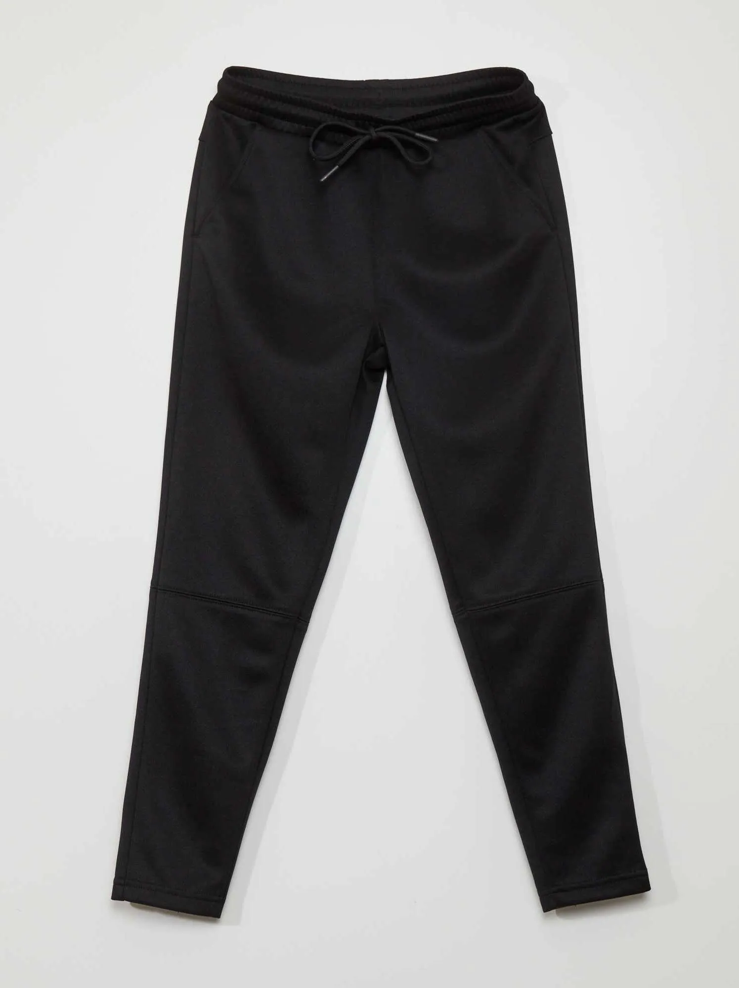 Completo joggers felpa con zip + pantaloni - nero