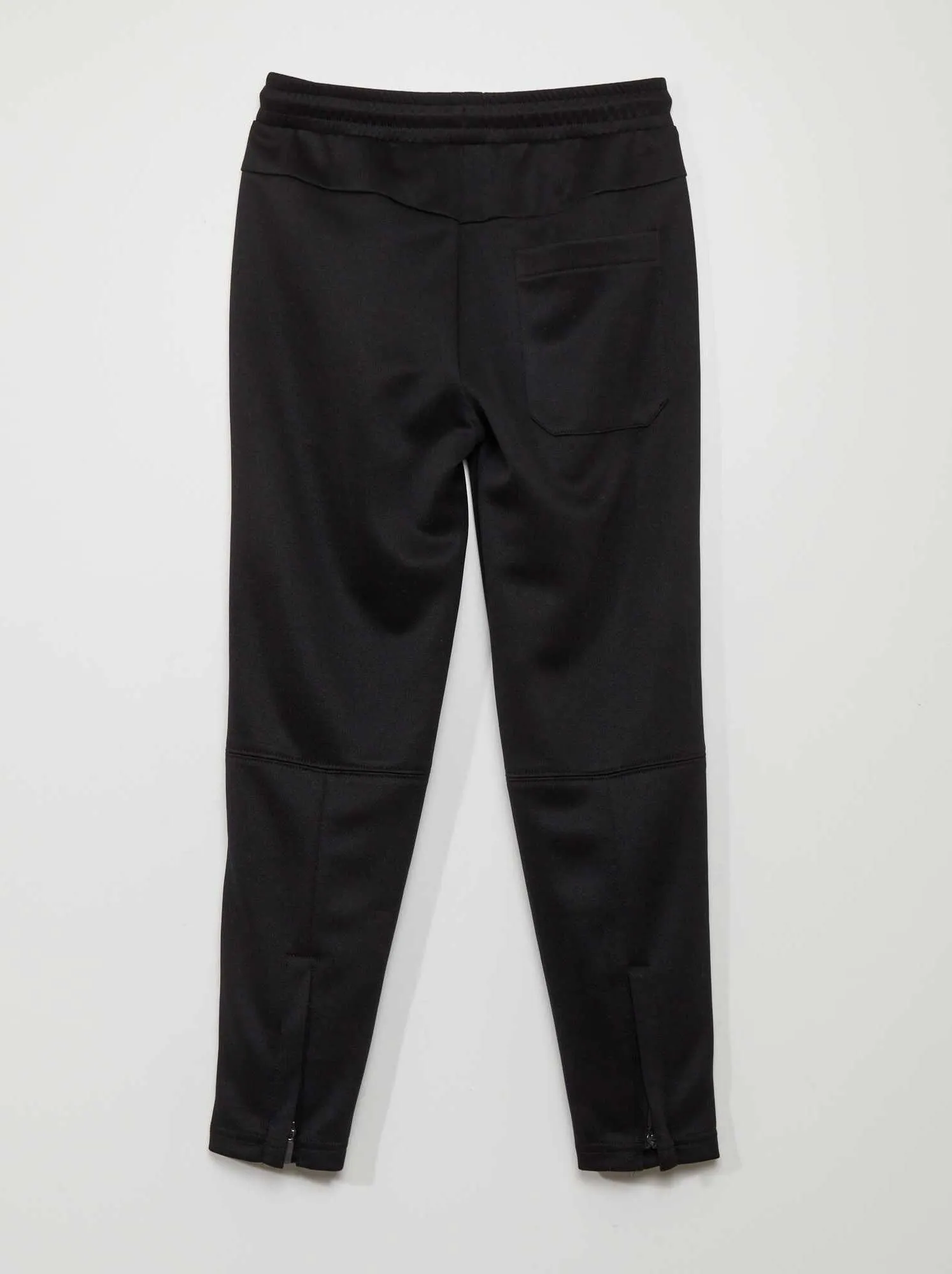 Completo joggers felpa con zip + pantaloni - nero