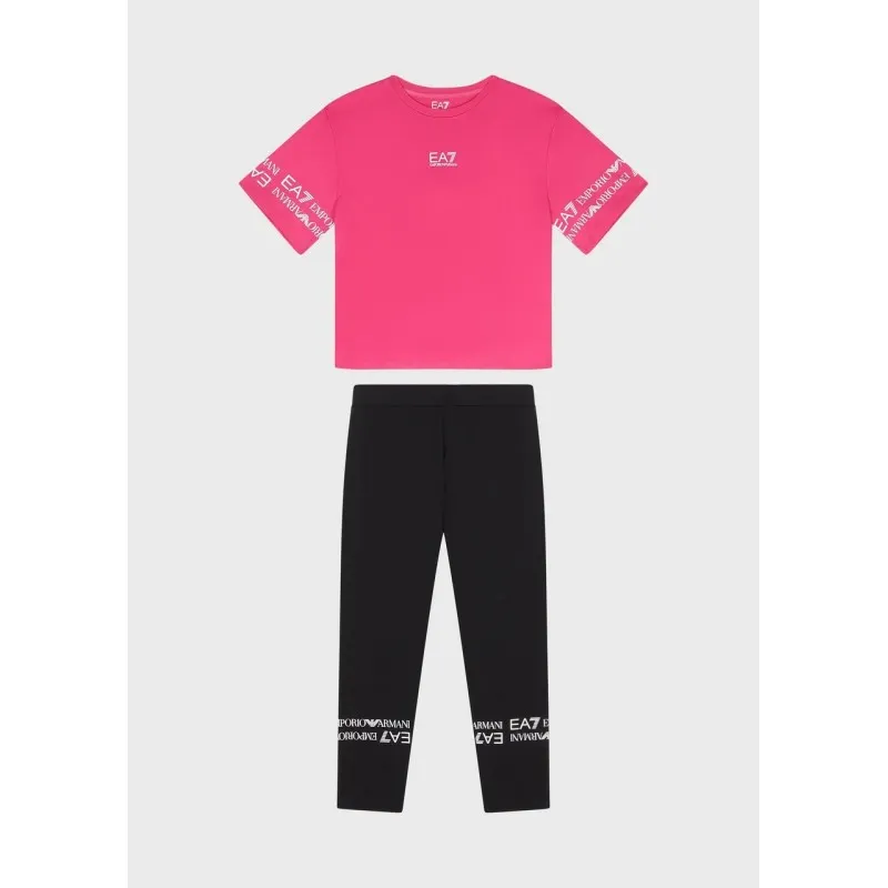 COMPLETO SHINY GIRL PER BAMBINI EMPORIO ARMANI EA7