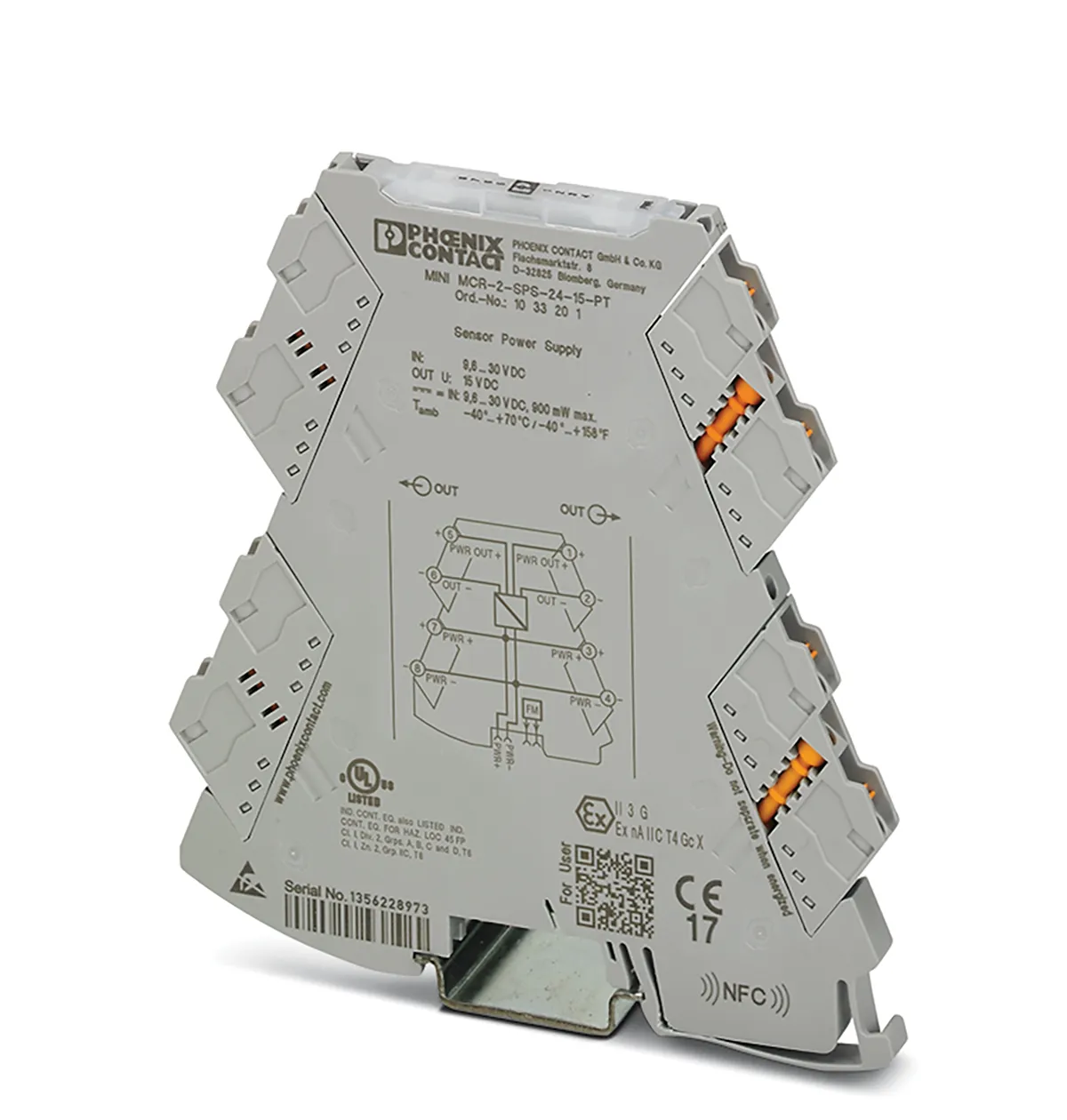 Condizionatore di segnale Phoenix Contact serie MINI MCR, ATEX