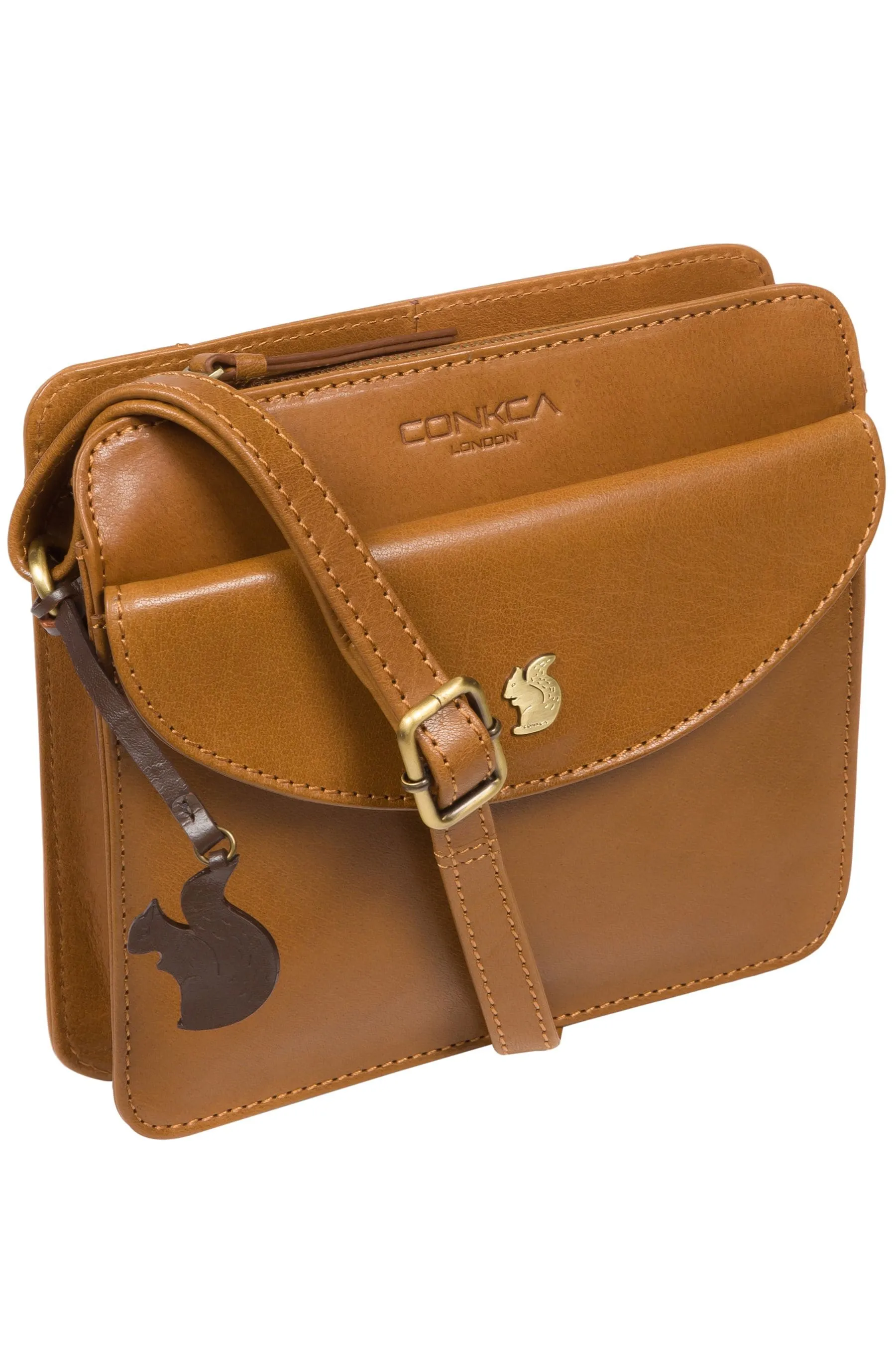 Conkca - Magda - Borsa a tracolla in pelle    