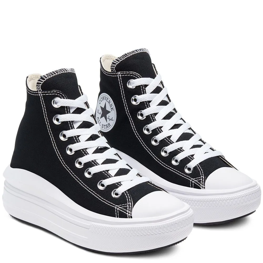 CONVERSE SNEAKERS CHUCK TAYLOR ALL STAR MOVE BLACK/WHITE