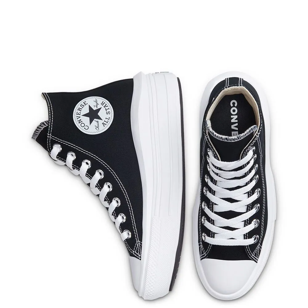 CONVERSE SNEAKERS CHUCK TAYLOR ALL STAR MOVE BLACK/WHITE