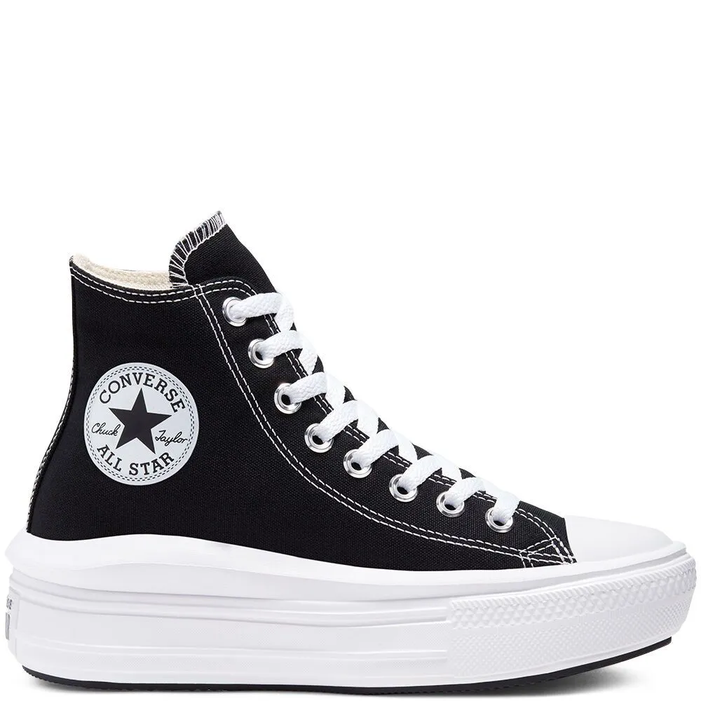 CONVERSE SNEAKERS CHUCK TAYLOR ALL STAR MOVE BLACK/WHITE