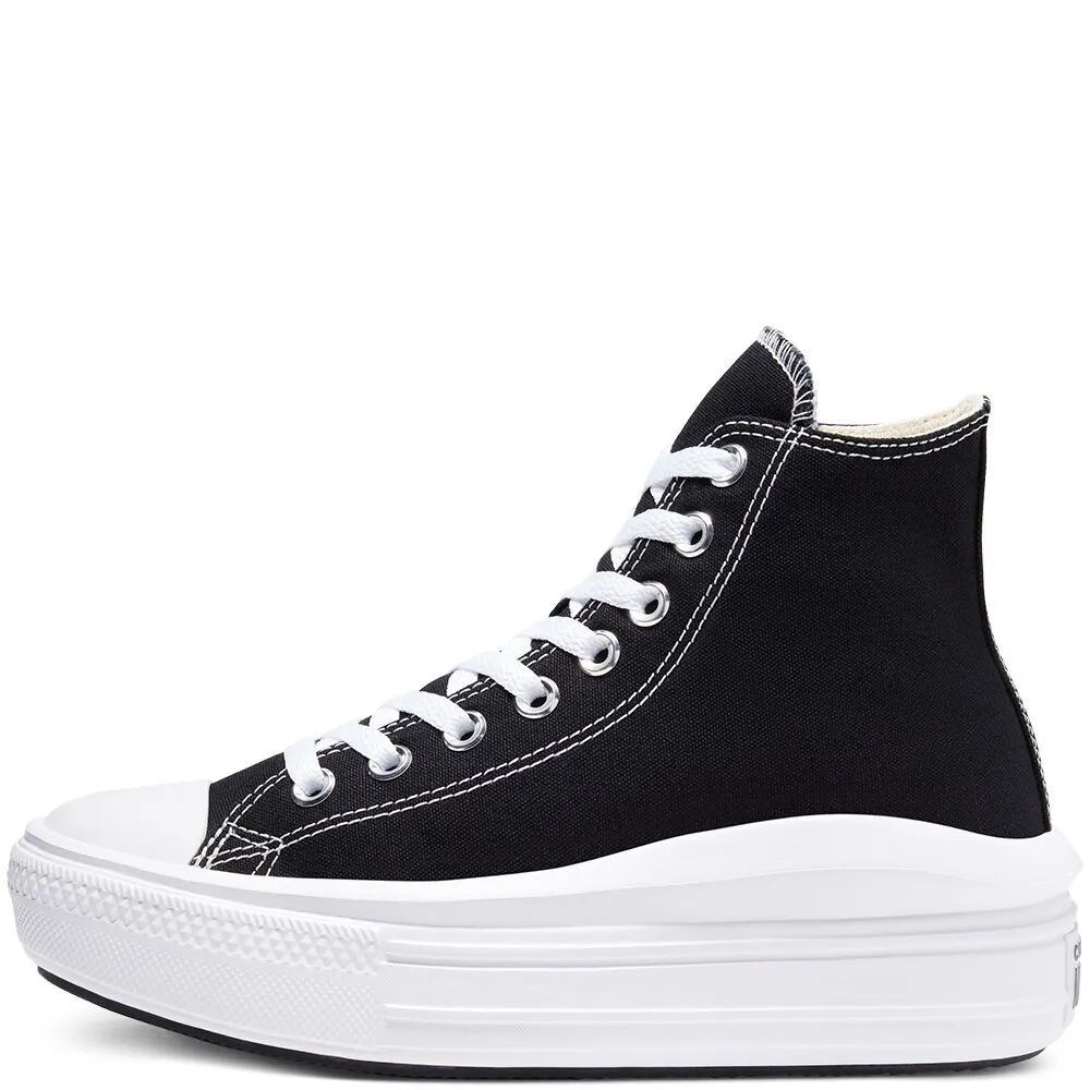 CONVERSE SNEAKERS CHUCK TAYLOR ALL STAR MOVE BLACK/WHITE