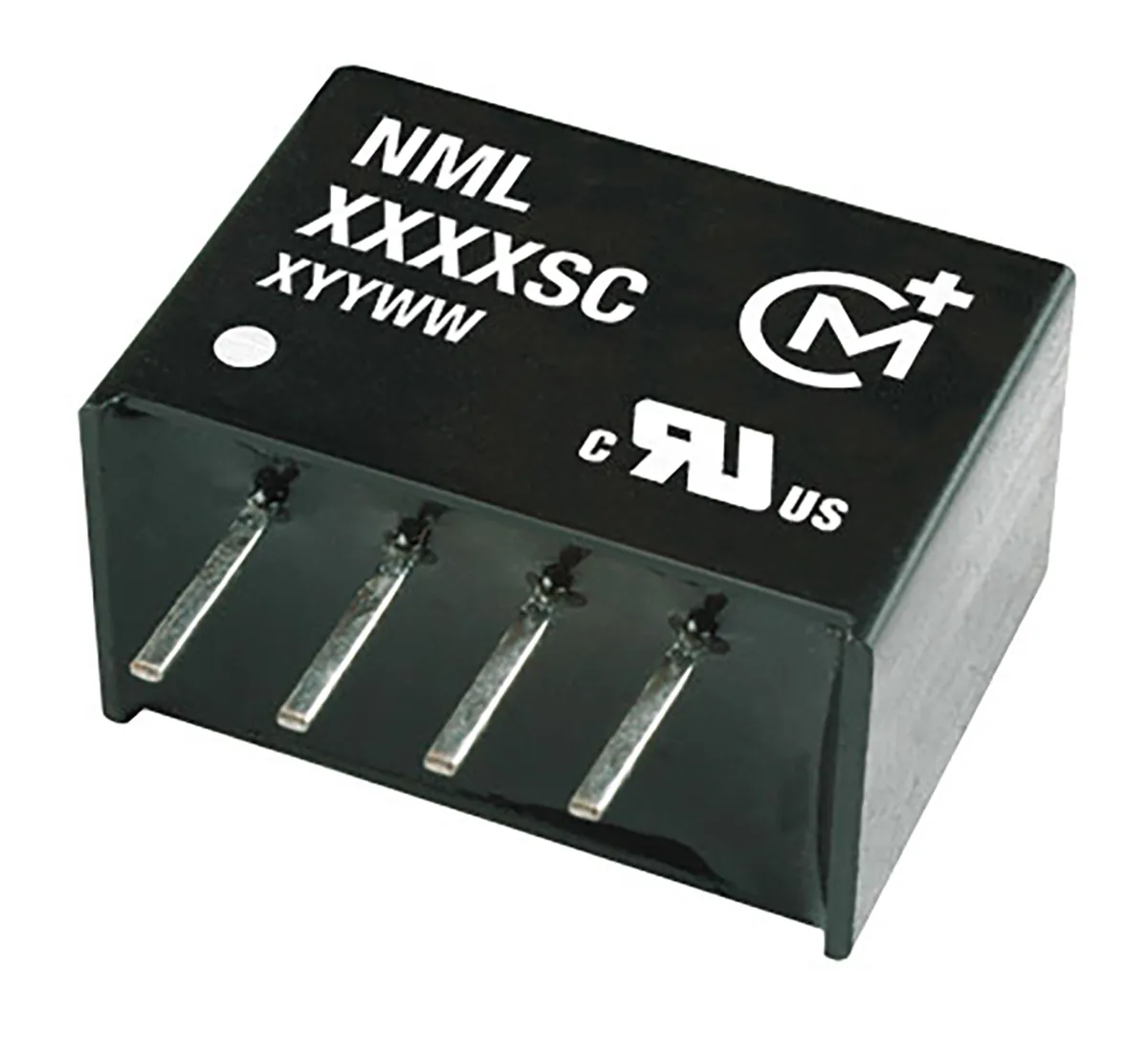 Convertitore c.c.-c.c. 2W, Vin 4,5 → 5,5 V c.c., Vout 5V cc, 1kV cc