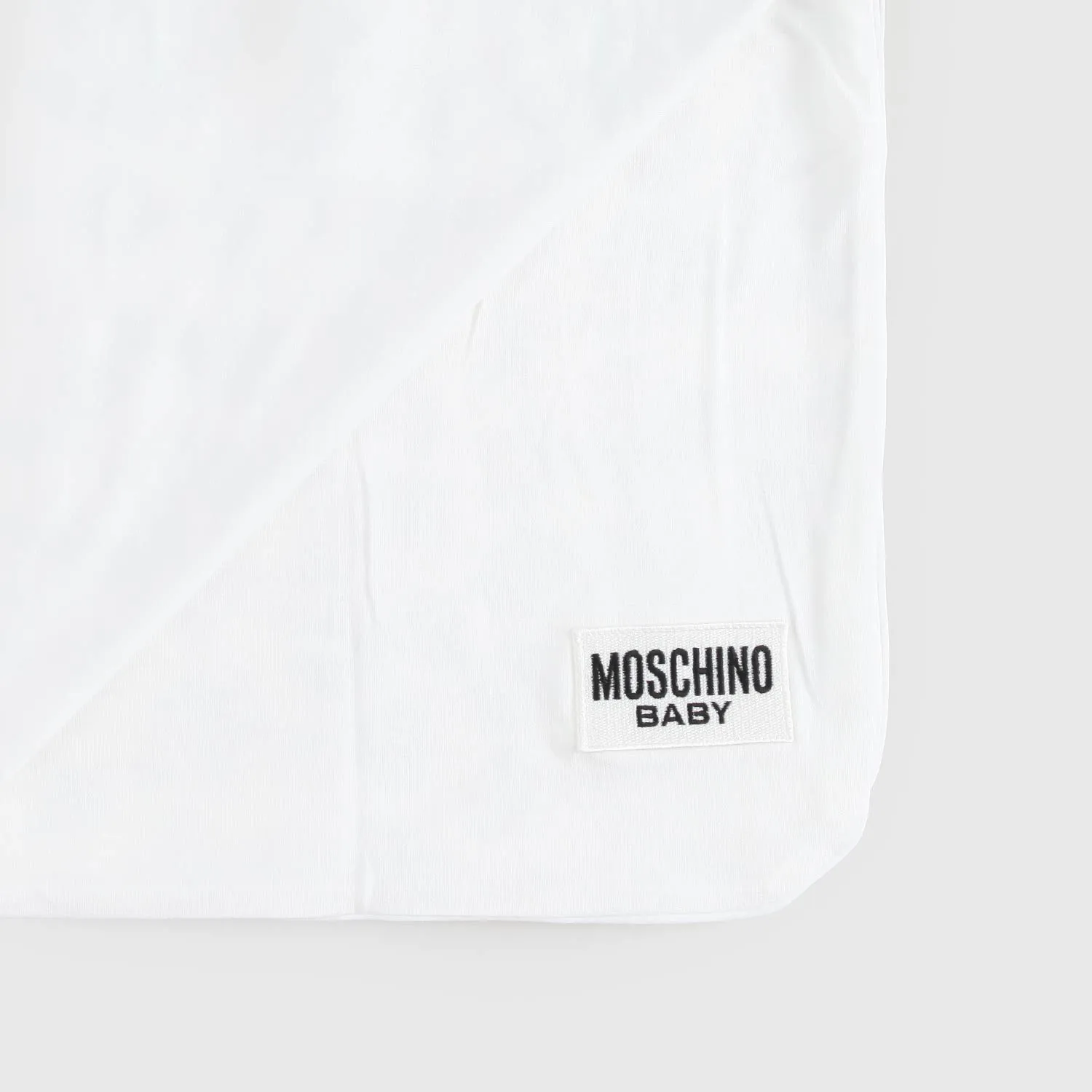 Copertina Bianca All-Over Moschino