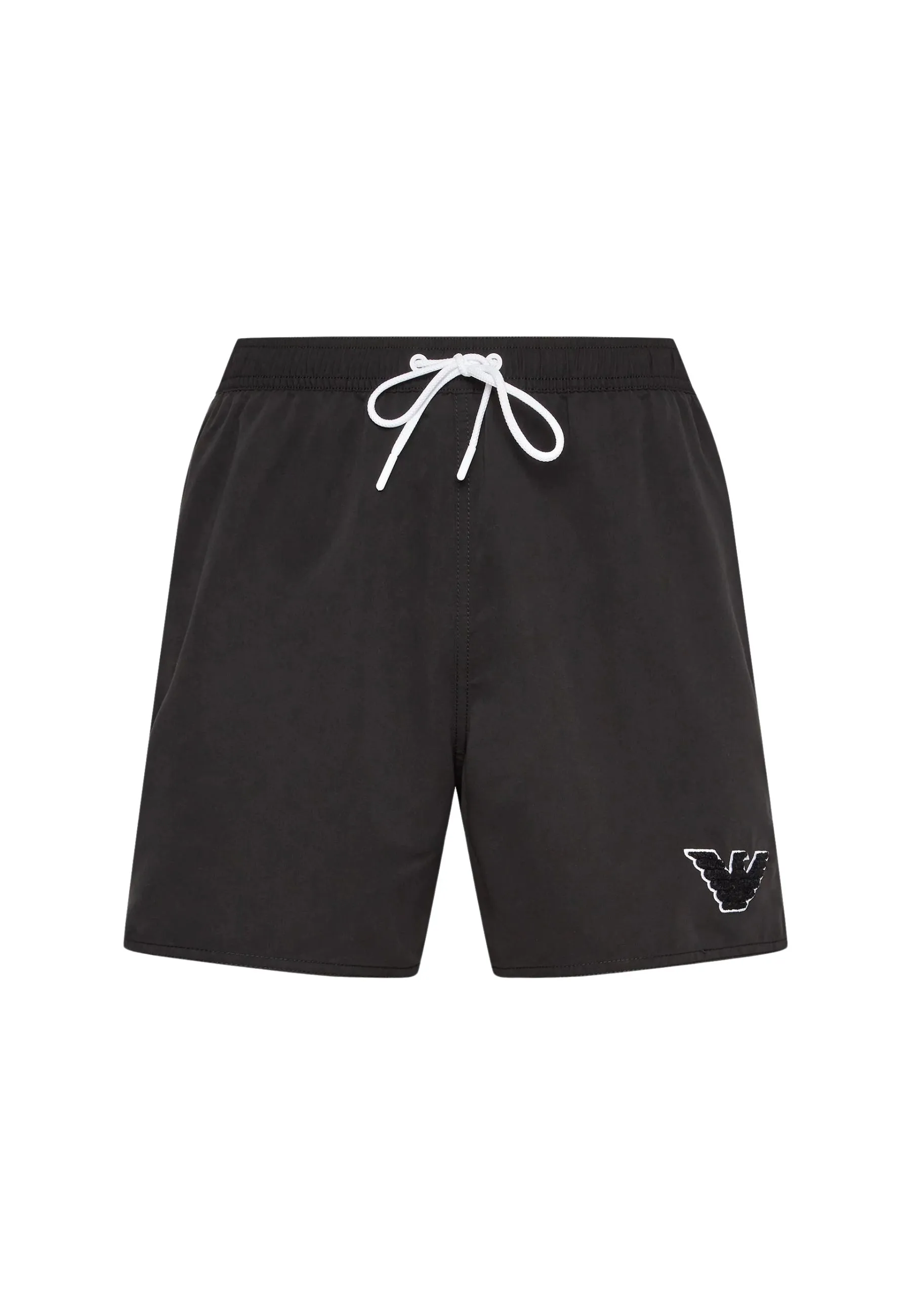 Costume boxer con coulisse e patch aquila in spugna