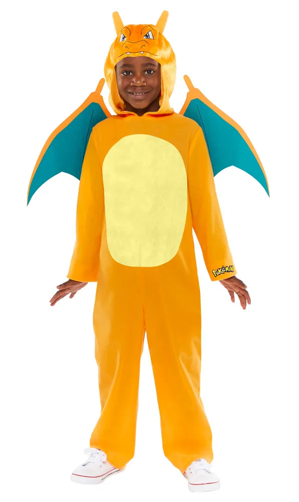 Costume da bambino in tuta Pokemon Charizard