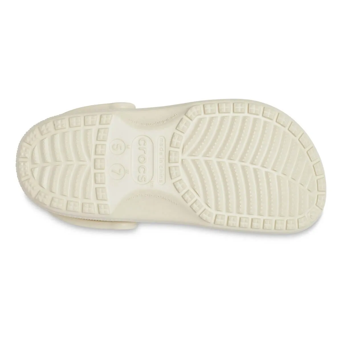 CROCS CLASSIC CLOG SABOT 10001 BONE AVORIO  