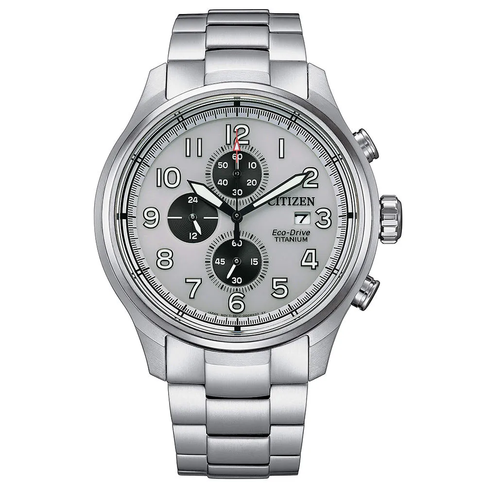 Cronografo Uomo SuperTitanio 0810 Bianco Citizen