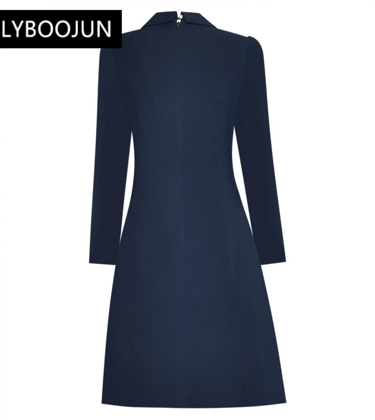 Designers Runway Fashion Spring New High Quality Womens Workplace Casual Vintage Elegant Chic Abiti Button Mini Dress