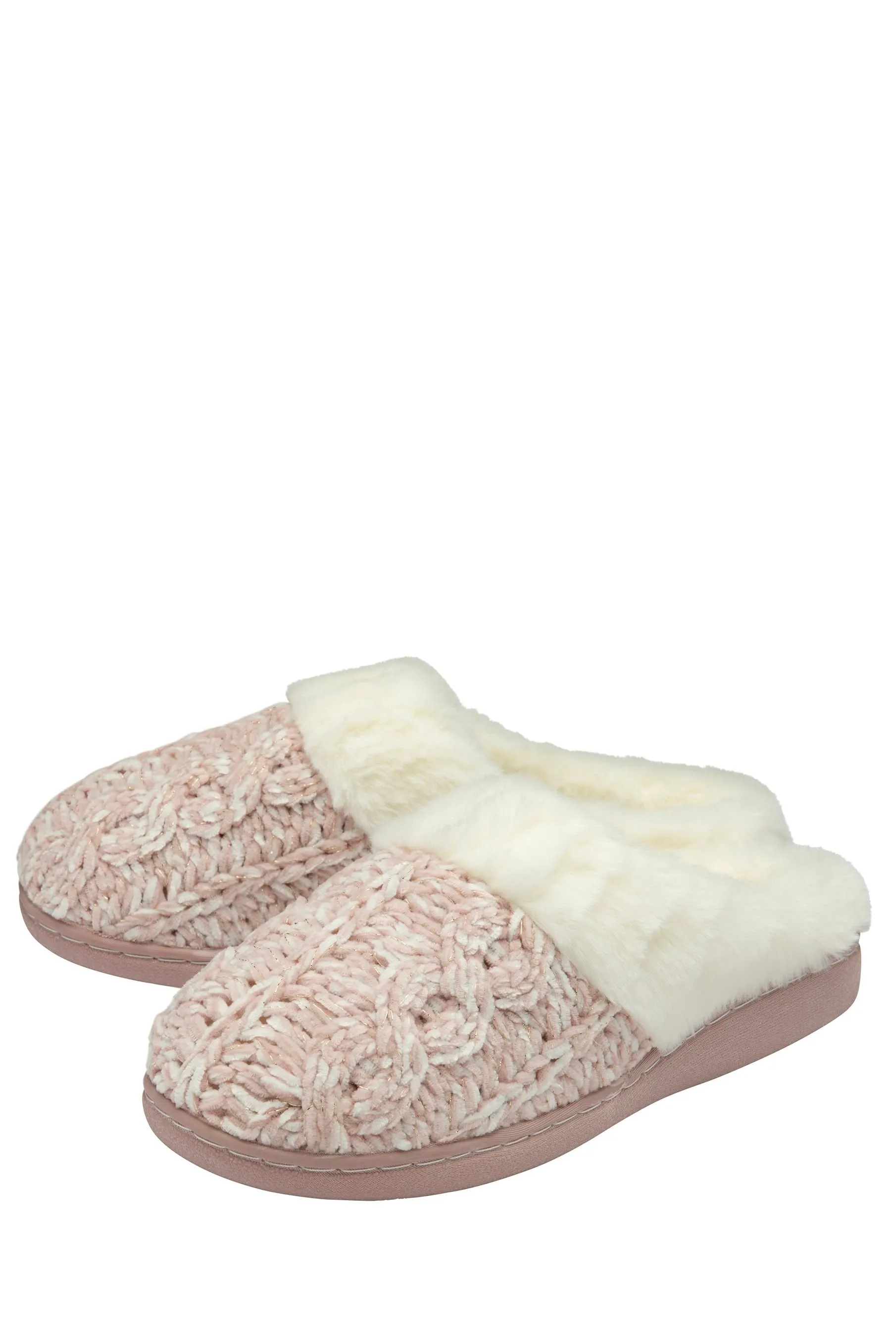 Dunlop Ladies - Pantofole a sabot in maglia chiuse