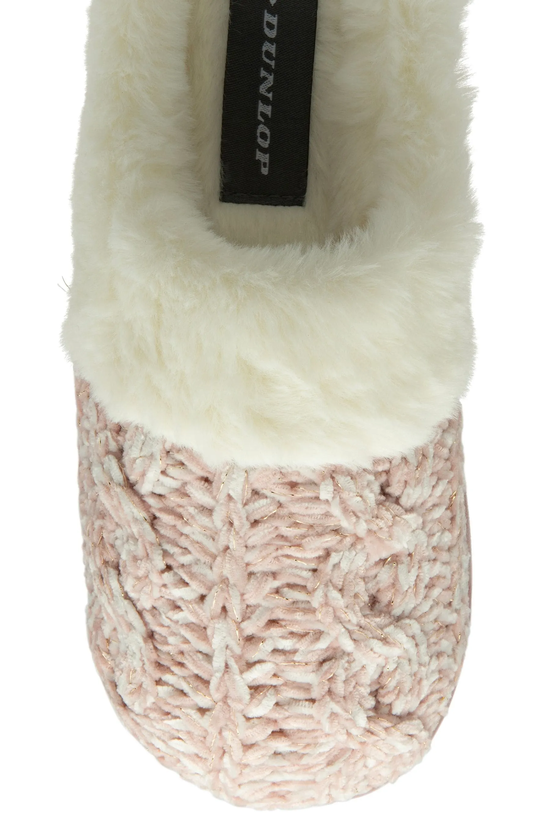 Dunlop Ladies - Pantofole a sabot in maglia chiuse