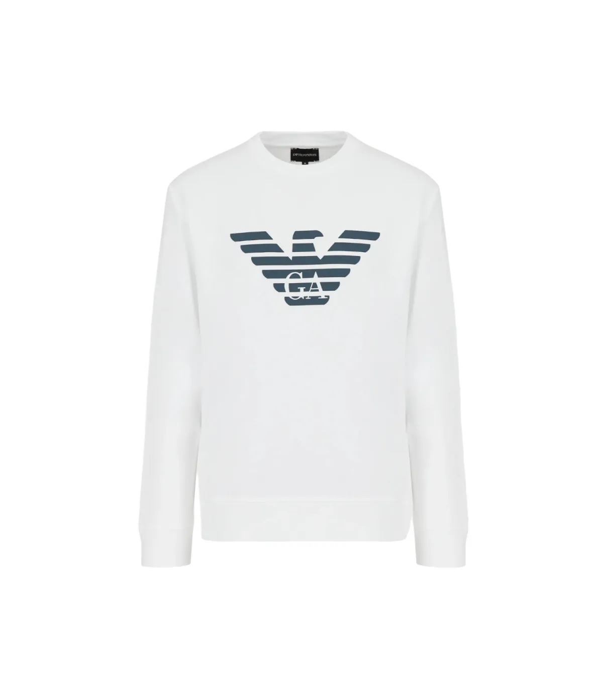 Emporio Armani Uomo Felpa A Girocollo  Aquila