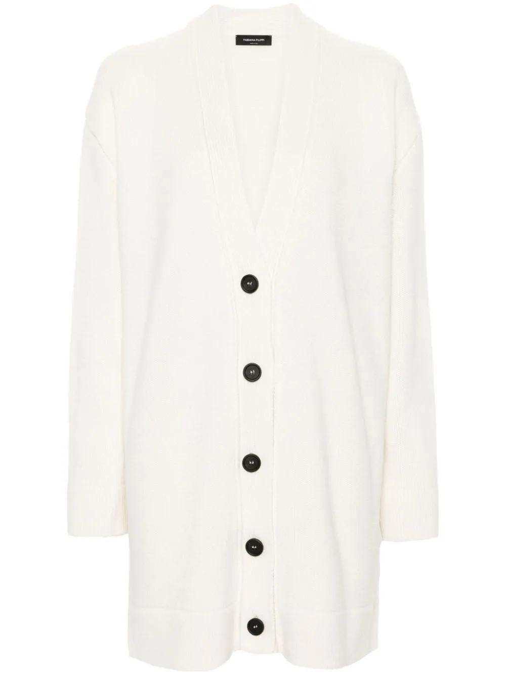 Fabiana Filippi-Cardigan con scollo a V