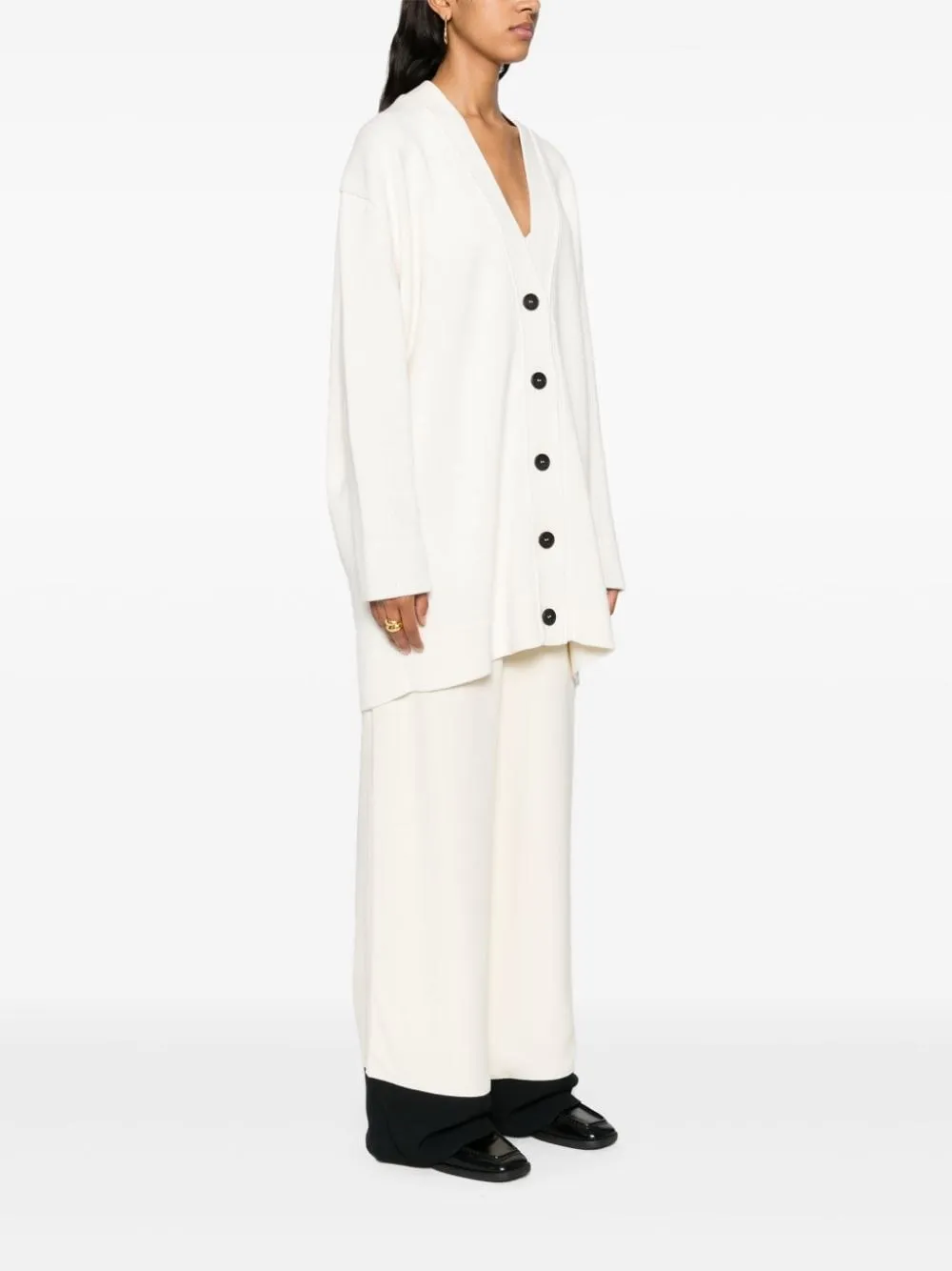 Fabiana Filippi-Cardigan con scollo a V