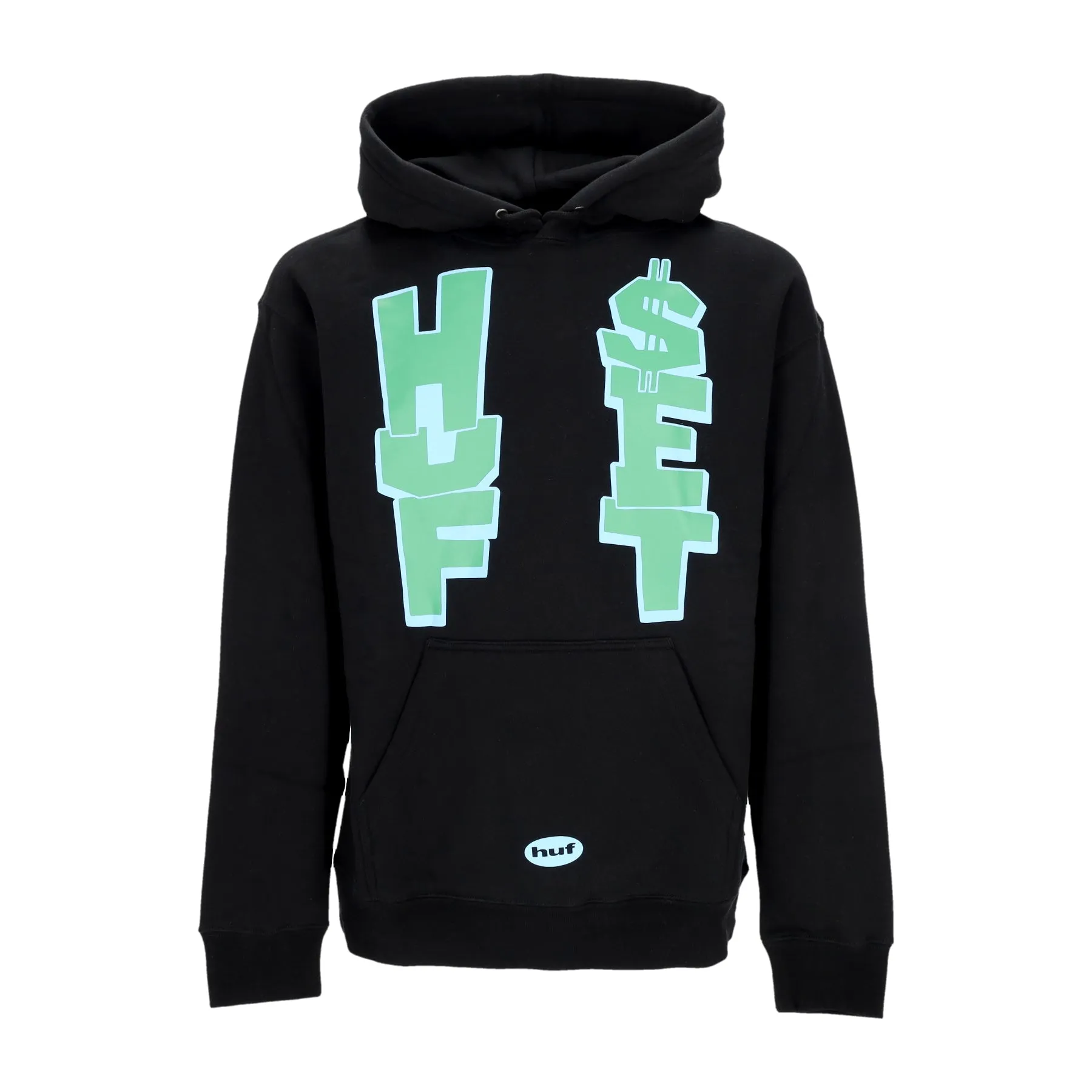 Felpa Cappuccio Uomo Anthem Po Hoodie Black