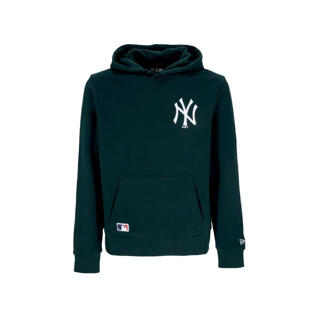 felpa cappuccio uomo mlb essentials hoodie neyyan DARK GREEN/WHITE
