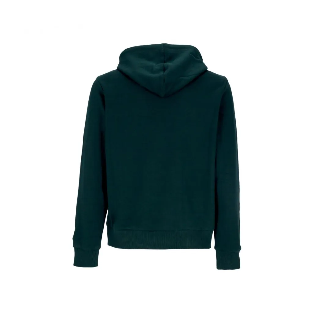 felpa cappuccio uomo mlb essentials hoodie neyyan DARK GREEN/WHITE