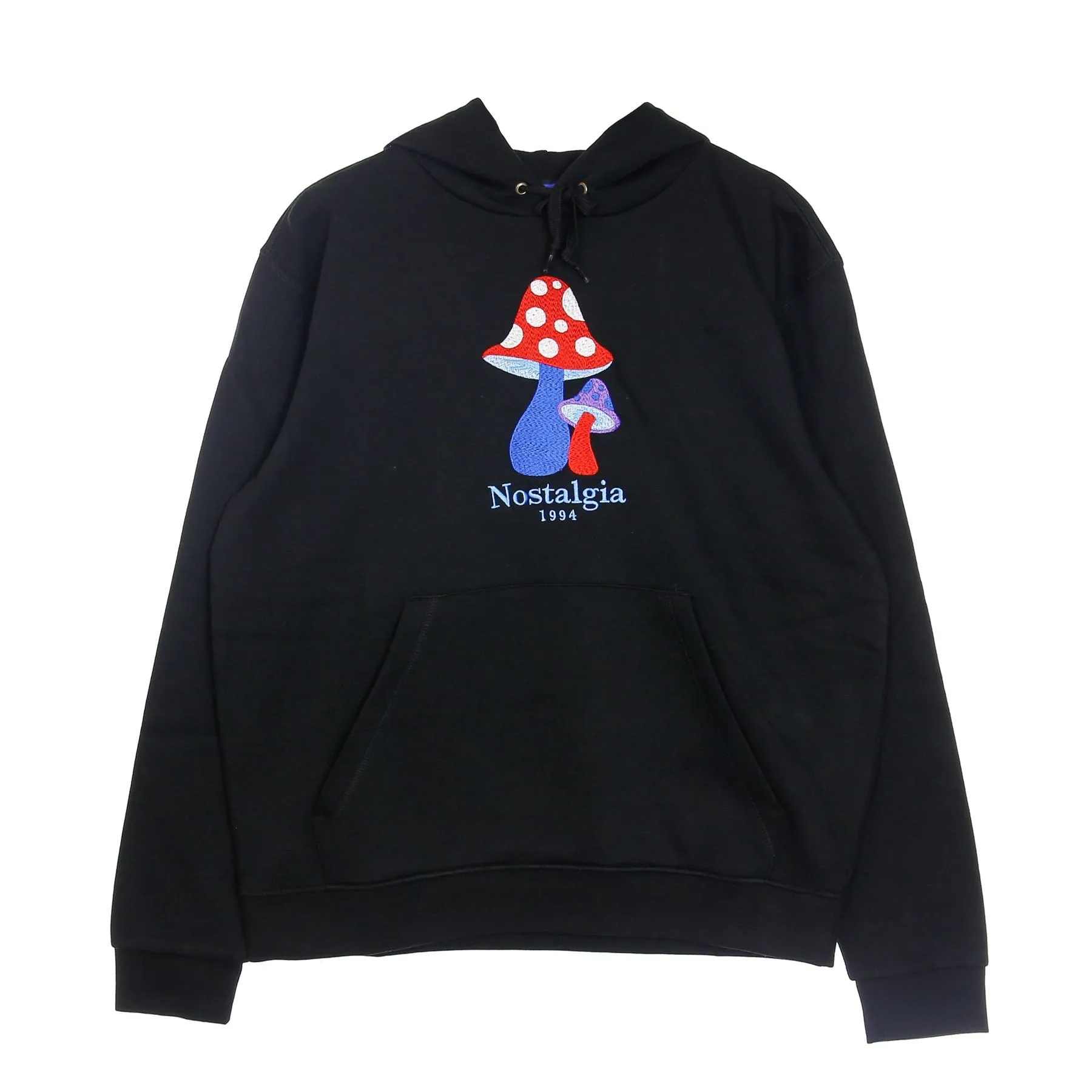 Felpa Cappuccio Uomo Mush Hoodie X Nostalgia Black