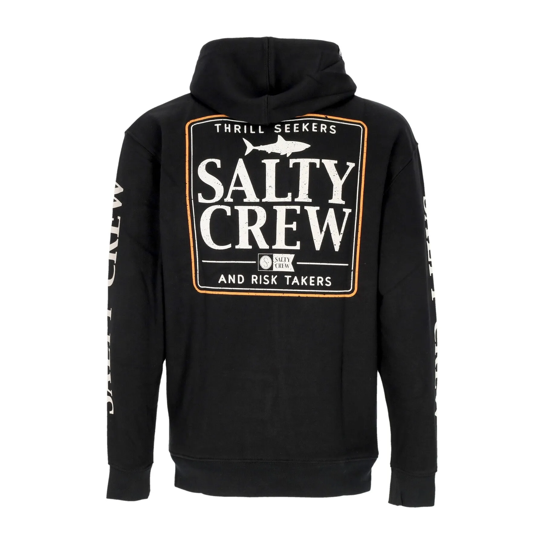Felpa Cappuccio Zip Uomo Coaster Zip Fleece Black
