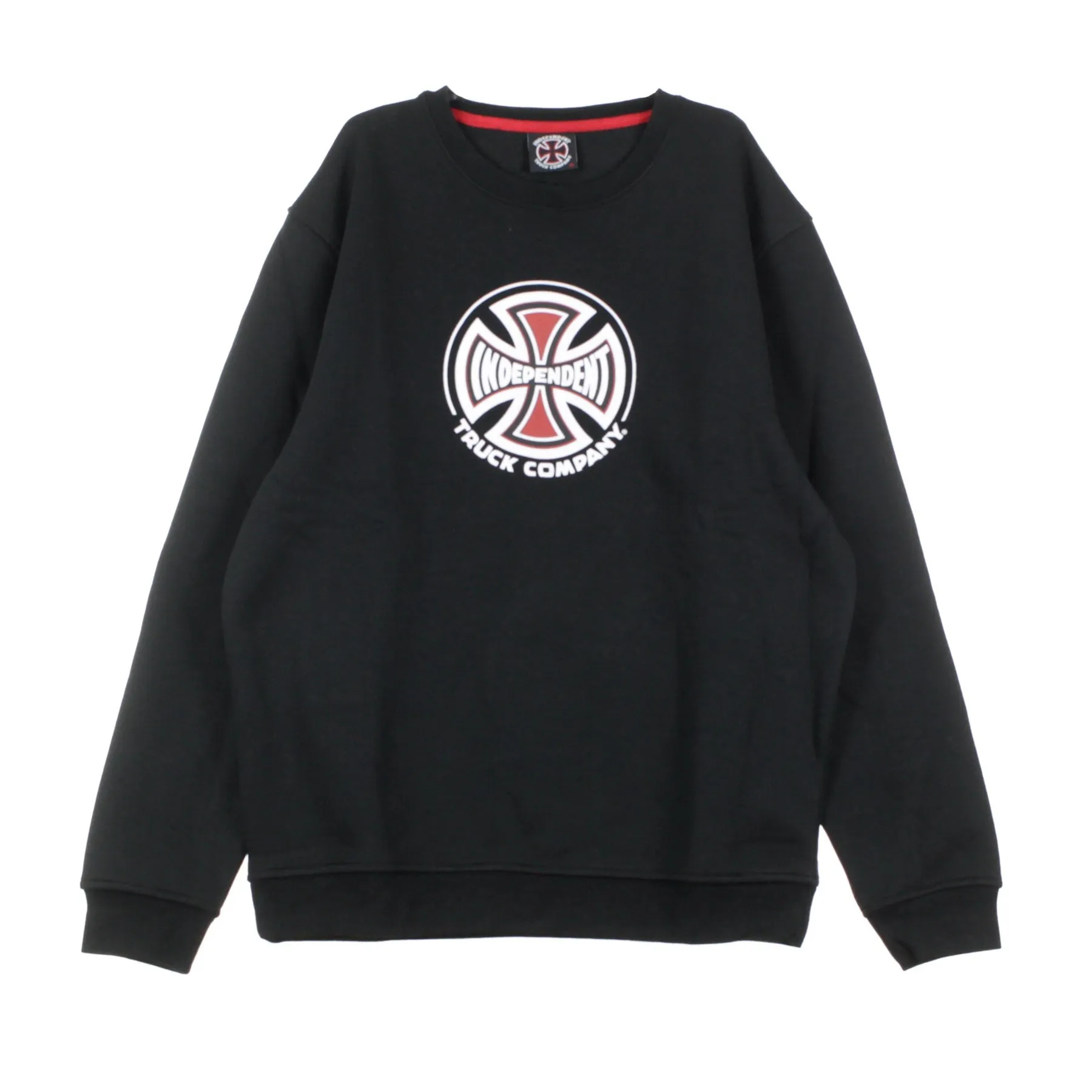 Felpa Girocollo Uomo Truck Co. Crew Black
