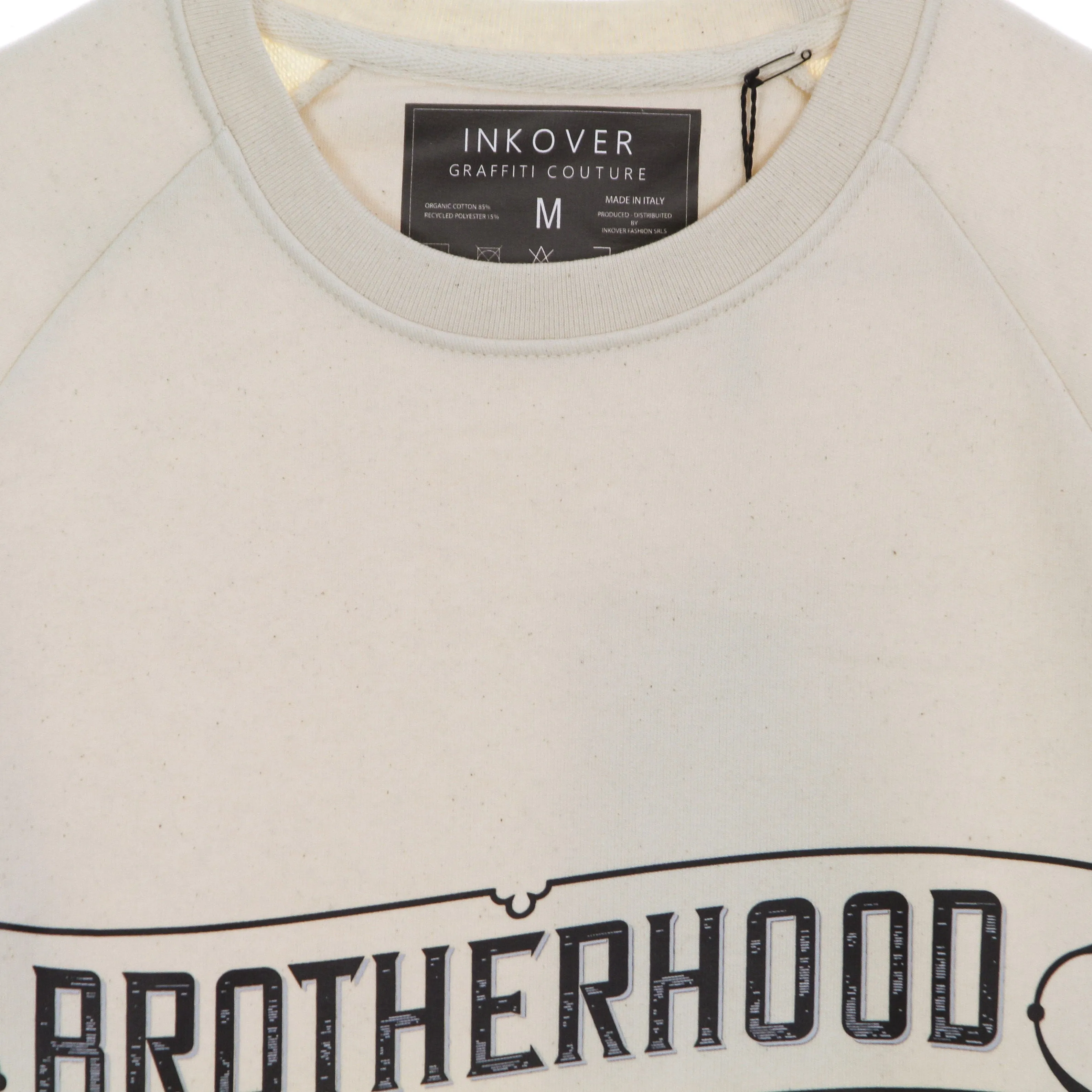 Felpa Leggera Girocollo Uomo Brotherhood H2 Ivory