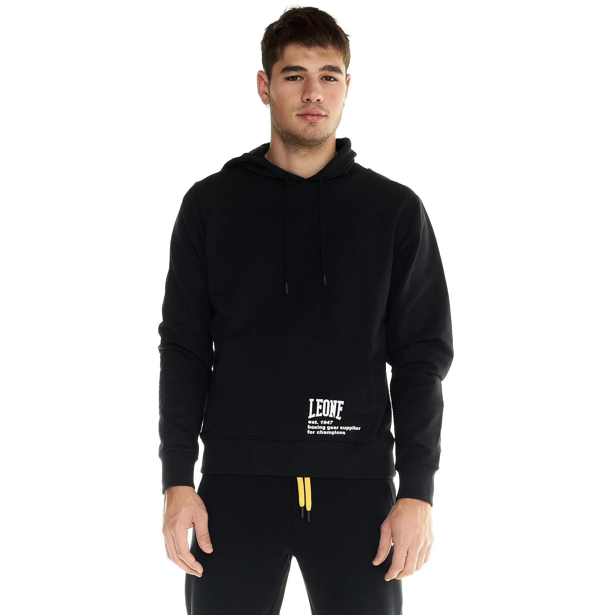 Felpa over Leone uomo con cappuccio Active