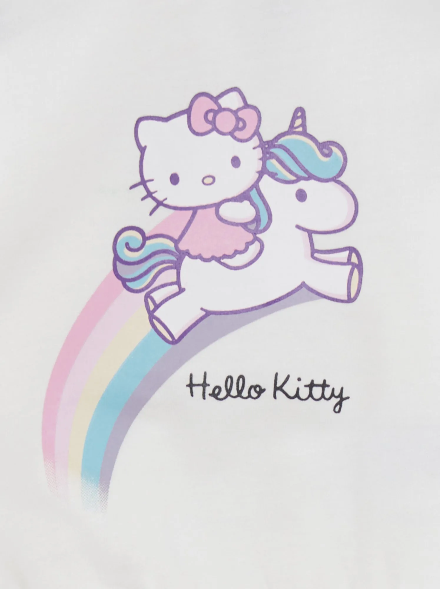 Felpa 'Hello Kitty' - BIANCO