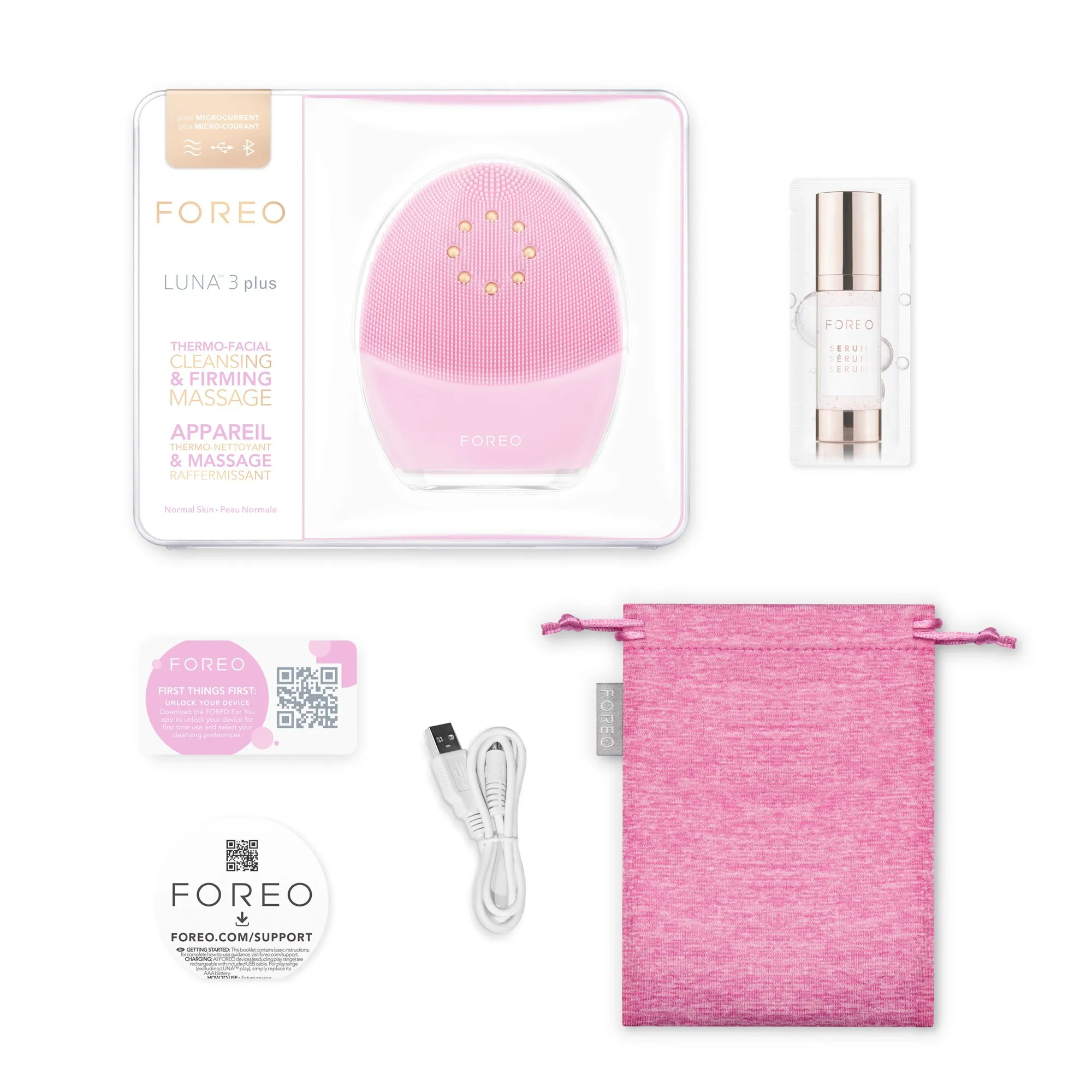  FOREO   LUNA(TM) 3 plus for Normal Skin |  - Rose