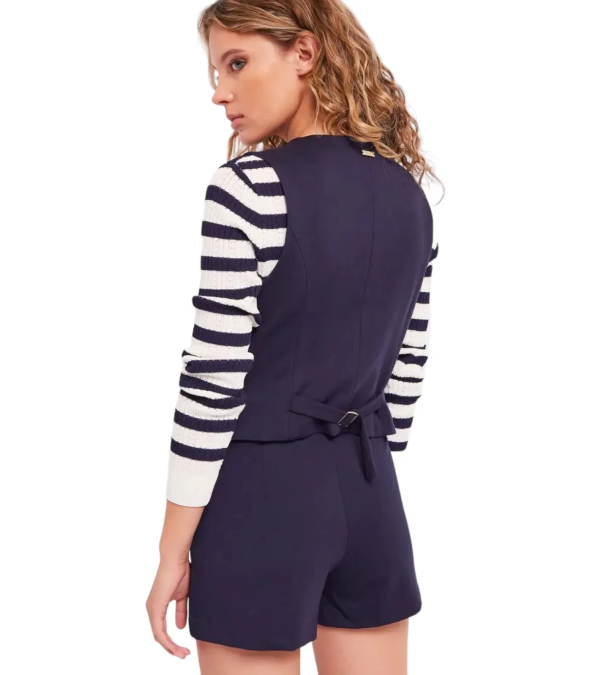 Gaudi Donna Gilet  In Punto Stoffa
