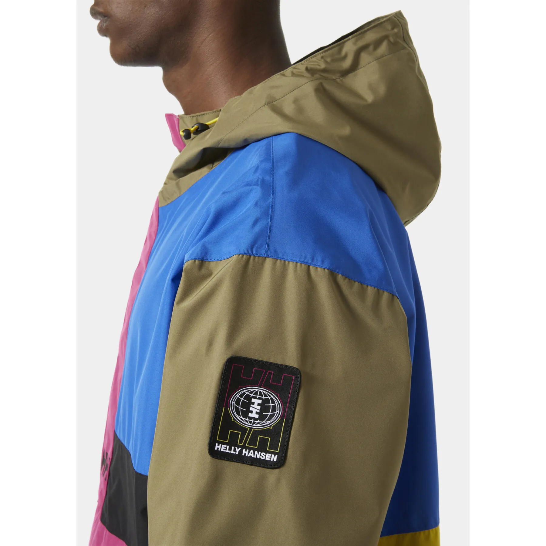 Giacca impermeabile con cappuccio a 1/2 zip Helly Hansen Play