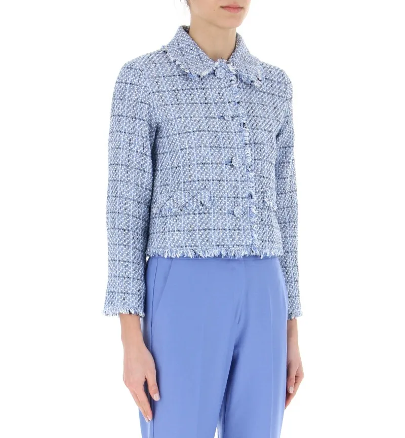 Giacca inserti lurex