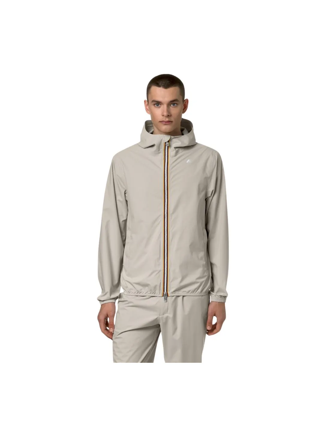 Giacca K-Way Jack Eco Stretch Dot V Blu Profondo
